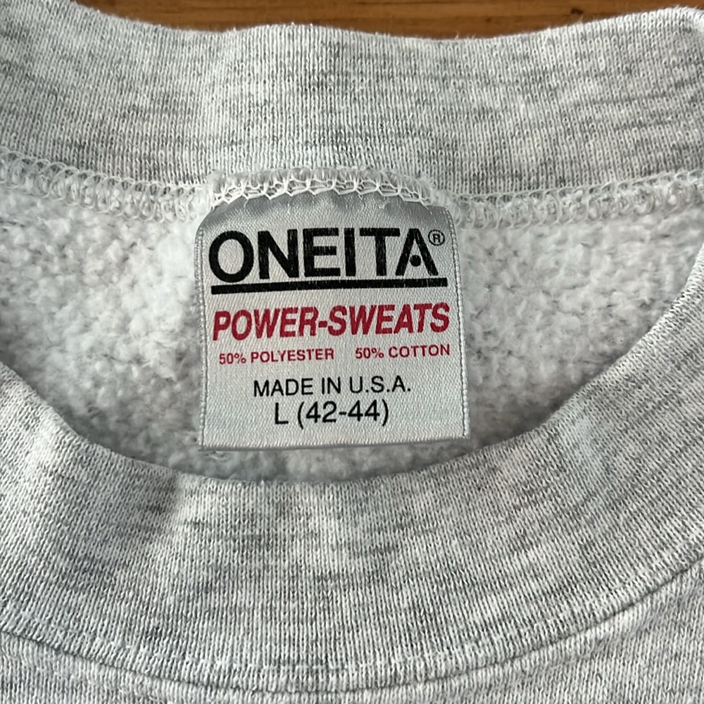 Santa Fe Railroad grey sweatshirt size L - Picture 7 of 10